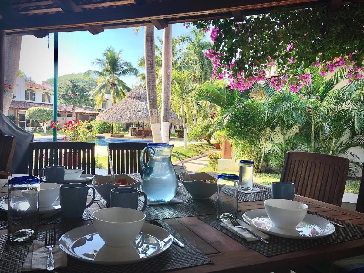 Casa Romantica De Playa Ixtapa  Buitenkant foto